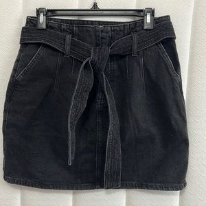 Dynamite Black Denim Skirt Size Medium